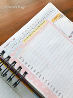 Agenda Colors Permanente (não datada) Modelo 5 - loja online