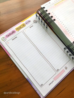 Agenda Colors Permanente (não datada) Modelo 4 - belajupersonalizados