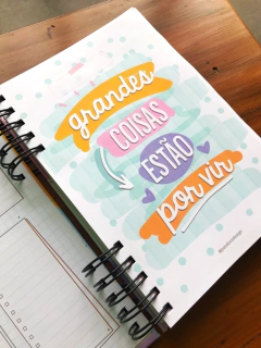 Imagem do Agenda Colors Permanente (não datada) capa frase