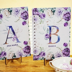 Imagem do Kit: Agenda Floral datada 2025 + Diario Floral com versículos diários