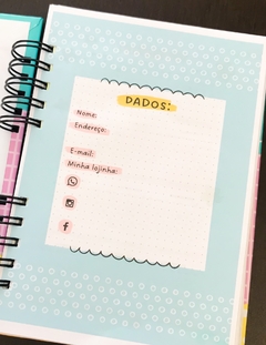 KIT Empreendedor - Caix. de Controle + Cad. Pedidos - belajupersonalizados