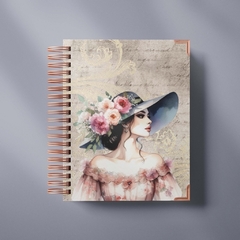 Diário de anotações vintage 2, com diversas capas - 200 pág ou 100 folhas - comprar online
