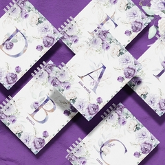 Kit: Agenda Floral datada 2025 + Diario Floral com versículos diários