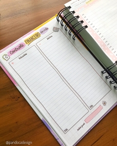 Agenda Colors Permanente (não datada) motivacional na internet