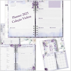 Planner Violeta 2025 Datado - comprar online