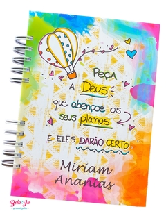Agenda Colors Permanente (não datada) motivacional