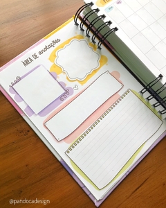 Agenda Colors Permanente (não datada) motivacional