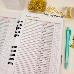 Kit Financeiro Controle Caixa e Planner financeiro - belajupersonalizados
