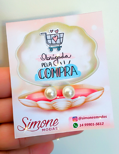 TAGs + BRINCO PÉROLAS 24 uni - Mimo Cliente - loja online