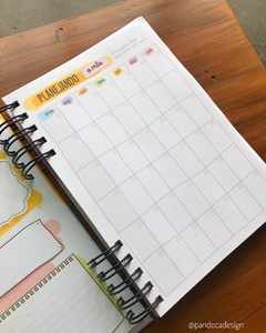 Agenda Colors Permanente (não datada) motivacional - comprar online
