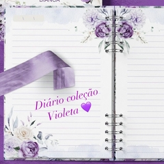 Kit: Agenda Floral datada 2025 + Diario Floral com versículos diários - loja online