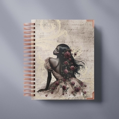 Diário de anotações vintage 2, com diversas capas - 200 pág ou 100 folhas - loja online