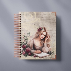 Diário de anotações vintage 2, com diversas capas - 200 pág ou 100 folhas - comprar online