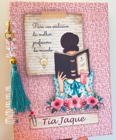 Caderno da Professora - belajupersonalizados