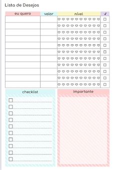 Kit Financeiro Controle Caixa e Planner financeiro - loja online