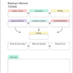Planner Controle Financeiro (não datado) - belajupersonalizados