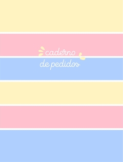 Imagem do Caderno de Pedidos