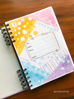 Agenda Colors Permanente (não datada) Modelo 5 - comprar online