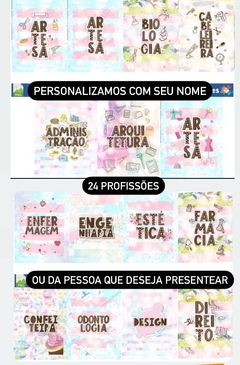 Agenda Permanente Profissões diversas (não datada) na internet