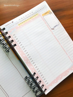 Agenda Colors Permanente (não datada) Modelo 4 - loja online