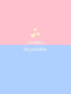Caderno de Pedidos - loja online