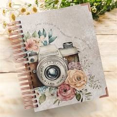 Kit 2025 - Caderno A5 e Bloquinho A6 - belajupersonalizados