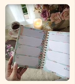 Planner 2025 Vintage Datado - loja online