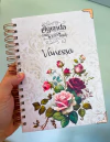 Agenda VINTAGE 2025 - 1 Dia por Página capa Rosas