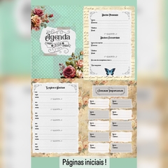 Agendas VINTAGE 2025- PERMANENTE SEM DATAS Diversas Capas