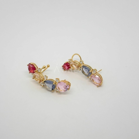 BRINCO EAR CUFF MULTICOLOR