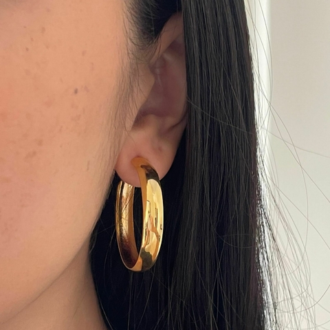 BRINCO ARGOLA LARGA 35MM - buy online