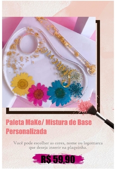 Paleta Make - Misturador de Base