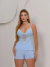 Baby Doll Renda Sensual Frontal Alça Ajustável - comprar online