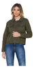 Jaqueta Jeans Feminina Botões Forrados - comprar online