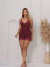 Baby Doll Bordado De Renda Sensual Sem Bojo Alça Ajustável
