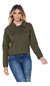 Jaqueta Jeans Feminina Botões Forrados