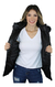 Jaqueta Puffer Em Couro Eco Com Capuz Pelinho Removivel - loja online