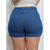 Shorts Feminino Bengaline Plus Size Com Detalhe Em Pedrinhas - comprar online