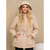 Jaqueta Parka feminina Premium inverno Capuz Removível Moda na internet