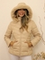 Imagem do Jaqueta Puffer Em Couro Eco Com Capuz Pelinho Removivel