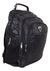 Mochila Preta Básica Universitária Alça De Aço 3 Bolsos Chl - comprar online
