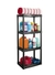 Estanter¡a pl stica repisa 4 estantes reforzada 108kg (25075) - comprar online