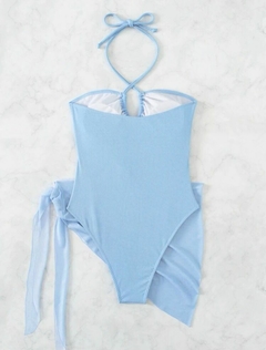 Maiô Vazado + Saia saída de praia - comprar online