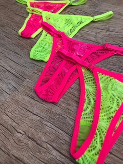 Fio Renda Regulagem Stella Neon