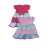 Kit 2 Vestidos Infantil Bebê Menina Franzido Algodão P - loja online