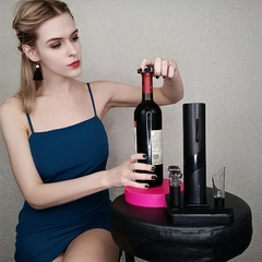 Abridor de garrafa de vinho elétrico - WLK Eletrônicos