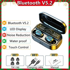 2022 novo TWS sem fio Bluetooth 5.2 - à prova d'água - - comprar online