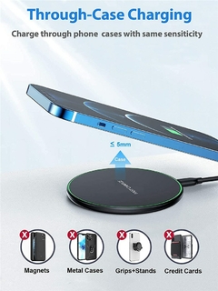 Carregador sem fio para iphone