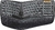 ProtoArc Teclado ergonômico sem fio retroiluminado, teclado EK01 Bluetooth Ergo Split com descanso de pulso, digitação natural, vários dispositivos, recarregável, Windows/Mac/Android