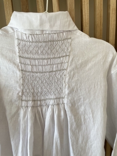 Camisa Over Off White - Tilo Clothing